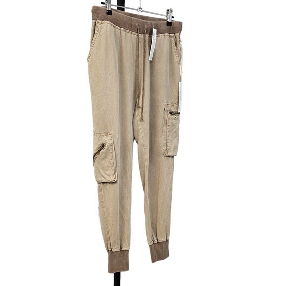 Revolve Young Fabulous & Broke Women's Cargo Tencel Joggers  Size XS NWT - Picture 3 of 9